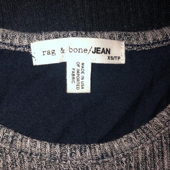 Rag & Bone Highland High Neck Ribbed Knit Dress XS - Picture 9 of 13